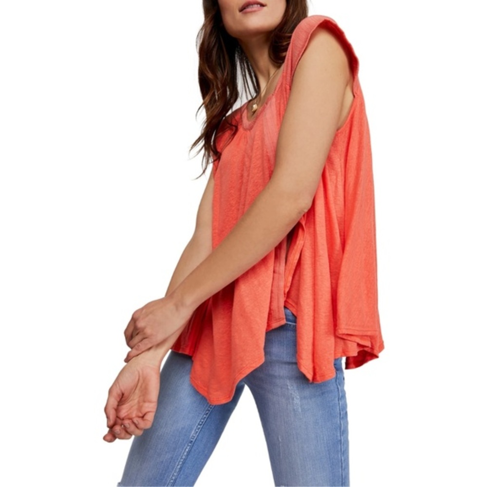 NWT Free People Anthropologie Keep It Casual Tee